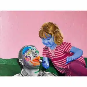Oil on papá, cuadro pintado al óleo por Uturuo